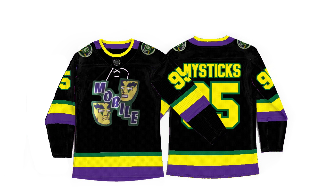 Mobile mysticks cheap hockey jersey